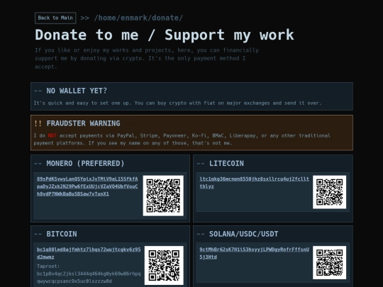 donate screenshot