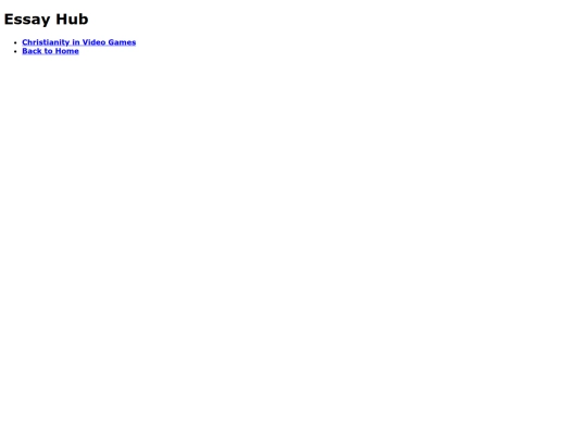 essays screenshot