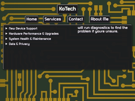 service screenshot