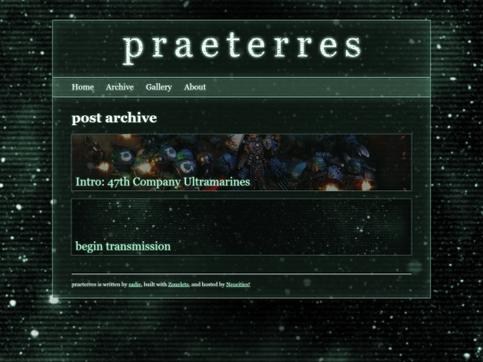 archive screenshot