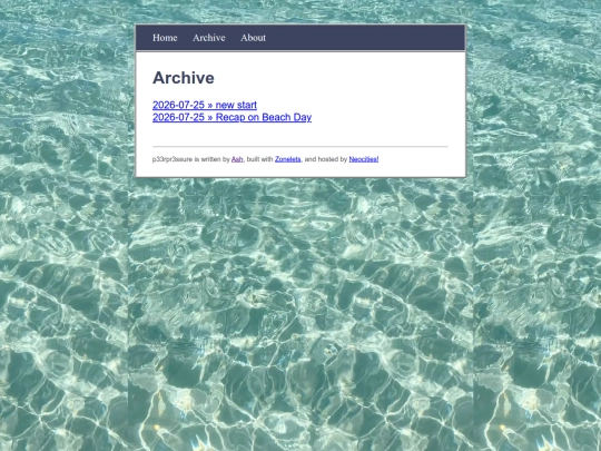 archive screenshot