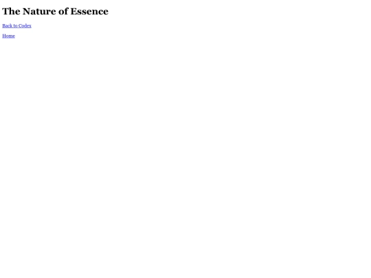 codex/essence screenshot