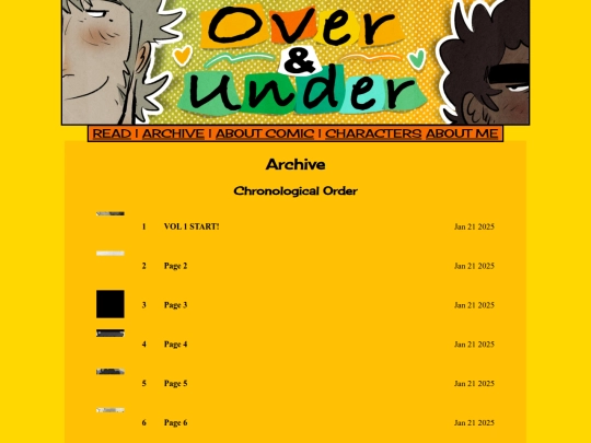 archive screenshot