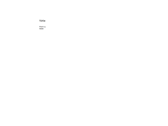 poems/poemformat screenshot