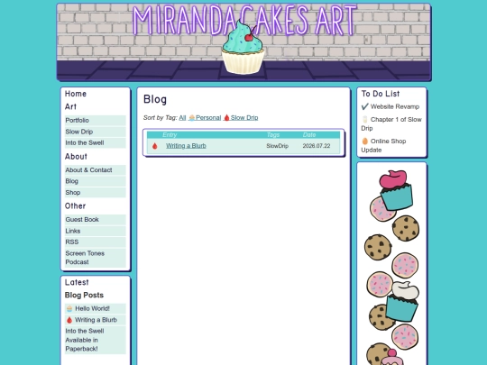blog/SlowDrip screenshot