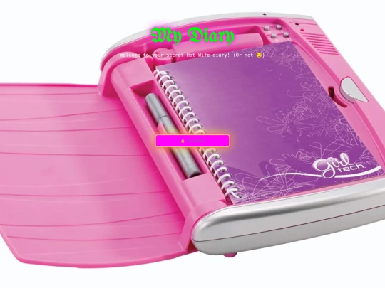 diary screenshot