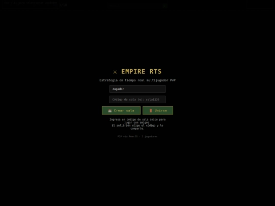 pages/rtsPage screenshot