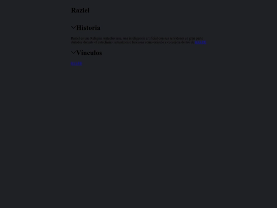 wiki/Personajes/Raziel screenshot