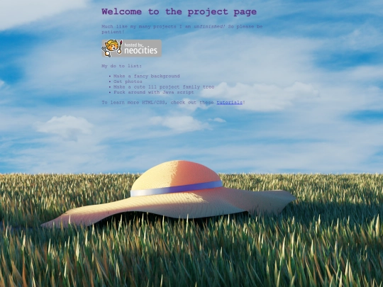 projects screenshot
