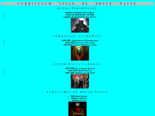 curriculum screenshot