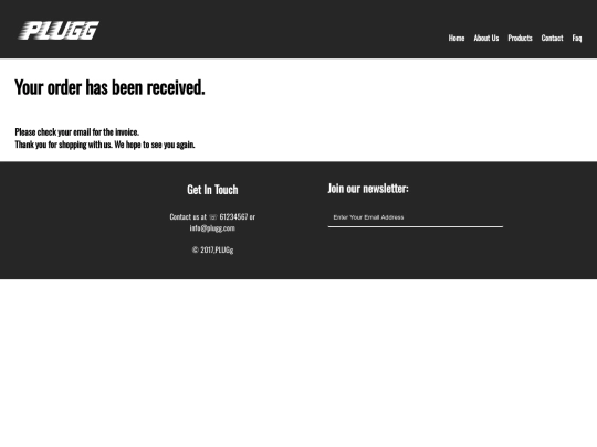 checkoutresult screenshot