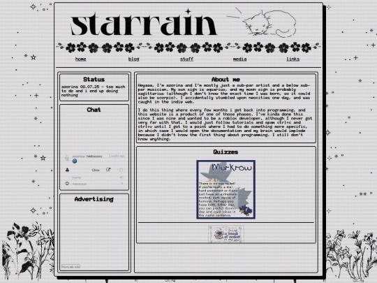 pages/about screenshot