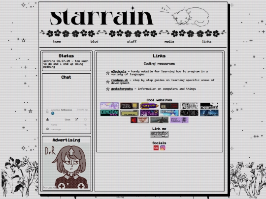 pages/links screenshot
