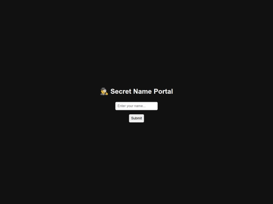 Secret screenshot
