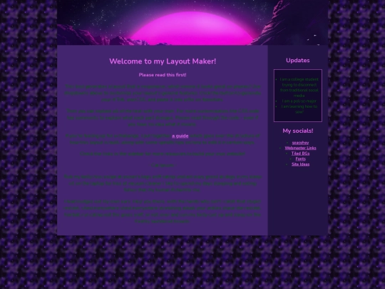 Guestbook screenshot