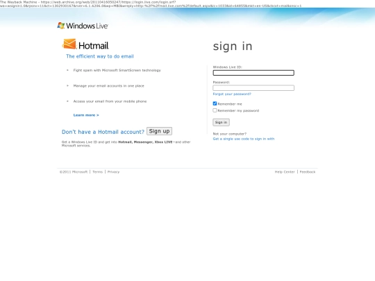 LoginLive screenshot