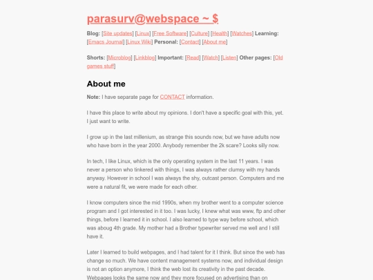 about-me screenshot