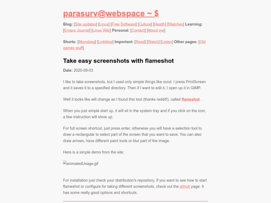 linux/flameshot-screenshot-tool screenshot