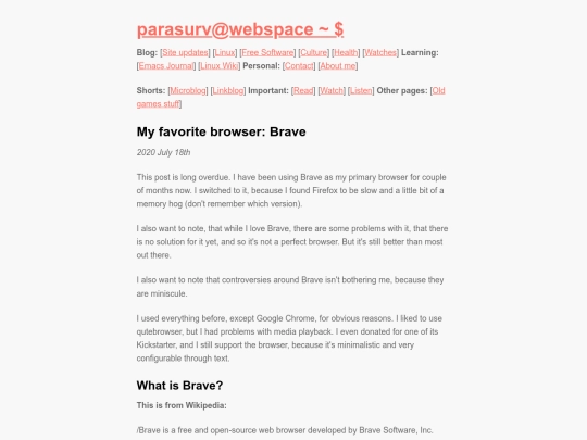 linux/my-favorite-browser-brave screenshot