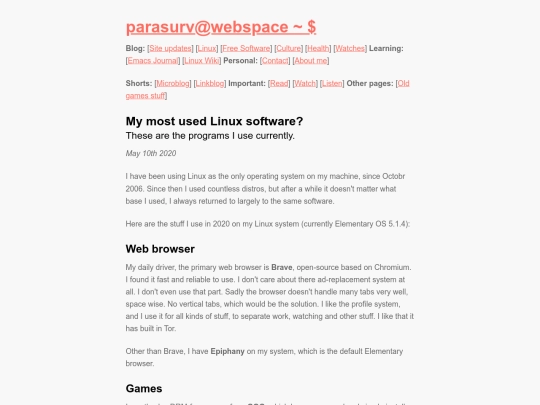 linux/my-most-used-linux-software screenshot