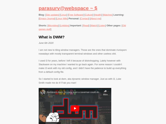 linux/what-is-dwm screenshot