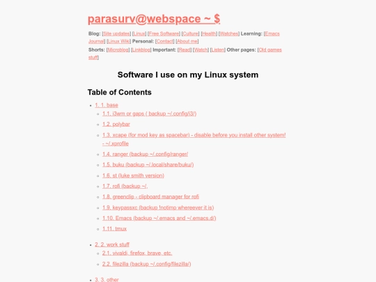 software-list screenshot