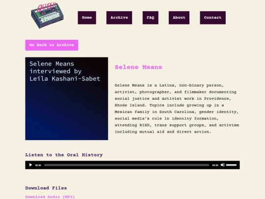 interview/selene-means screenshot