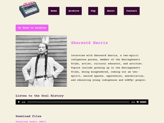 interview/sherente-harris screenshot