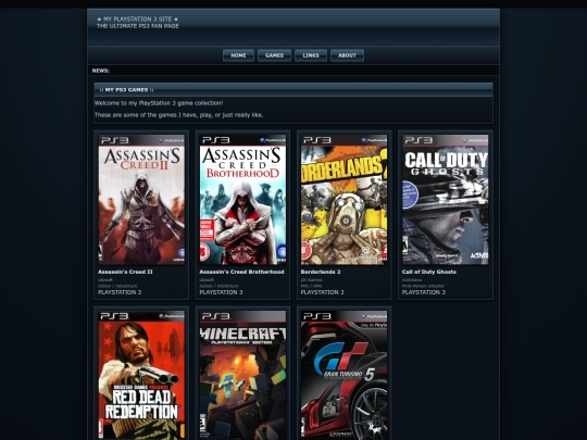games screenshot