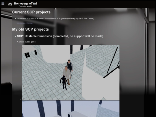 scp-projects screenshot