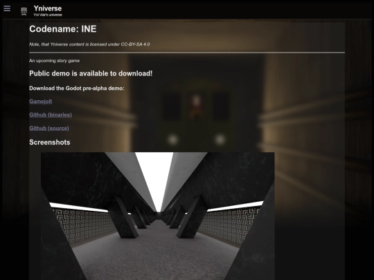 yniverse_projectie screenshot
