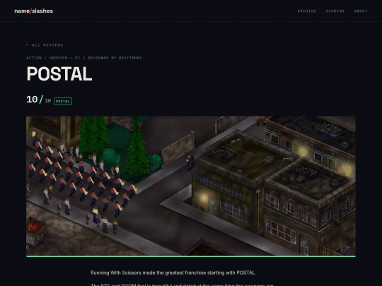 POSTAL screenshot