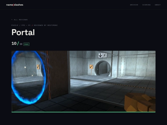 Portal-1 screenshot