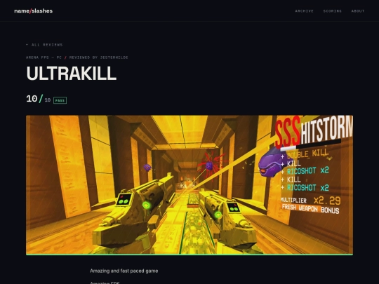 ultrakill screenshot