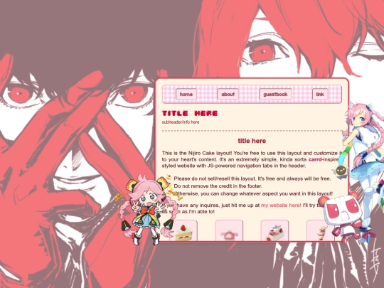 aboutme screenshot