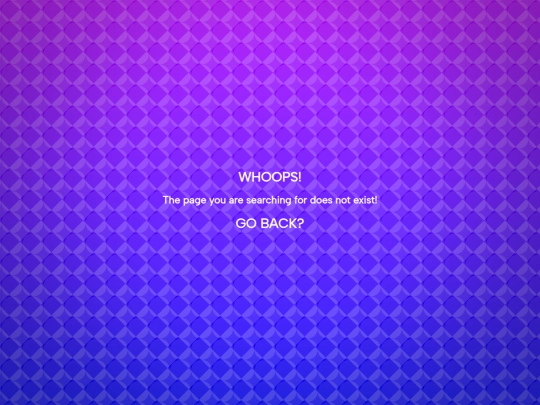 not_found screenshot
