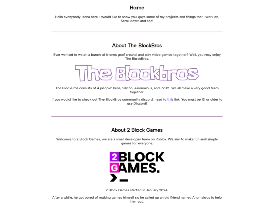 pages/home screenshot