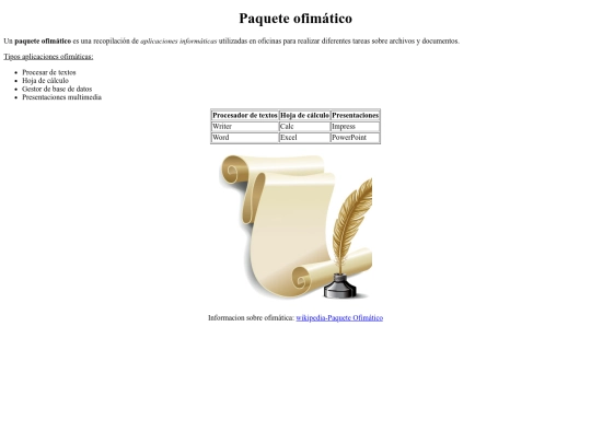 ofimatica screenshot