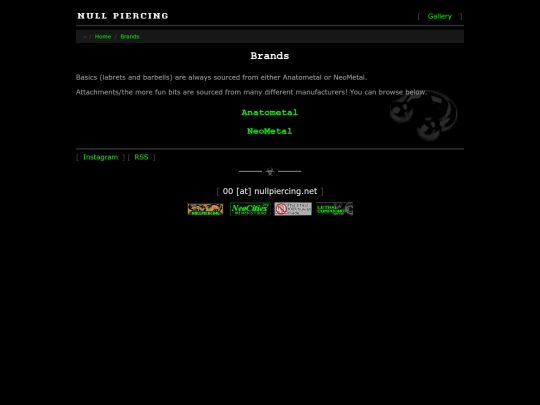 brands screenshot