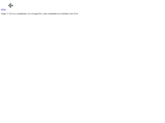bio/info screenshot