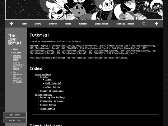 events/tutorial screenshot