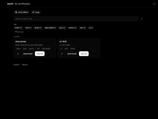 index screenshot
