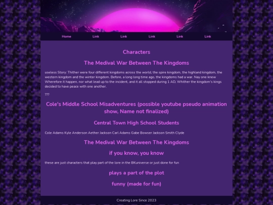characters screenshot