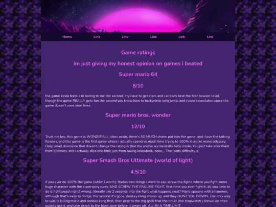 gameratings screenshot