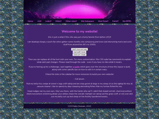 nostalgicsubspace screenshot