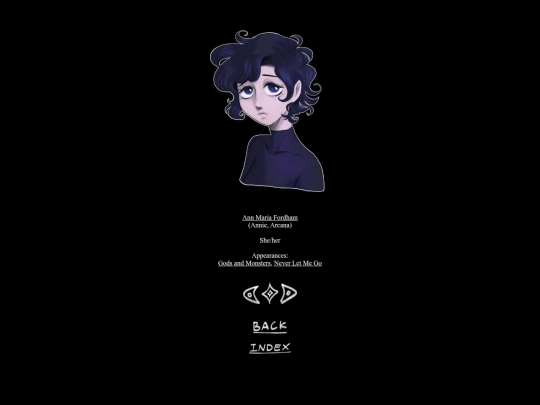 characters/arcana screenshot