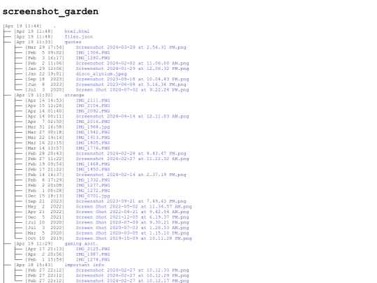 html screenshot