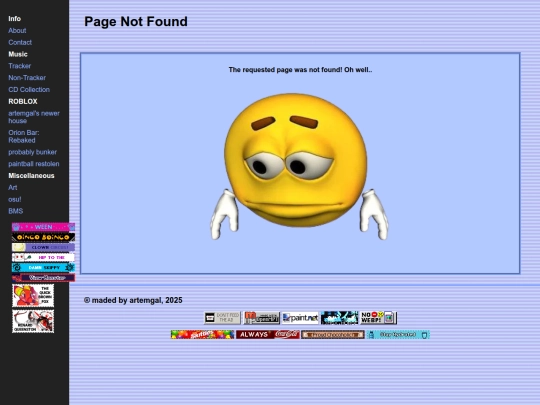 not_found screenshot