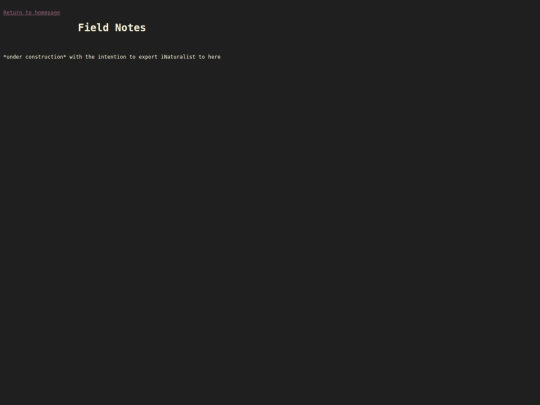 pages/field_notes screenshot
