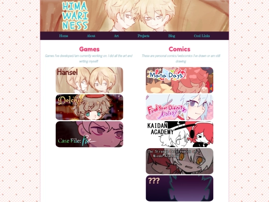 projects screenshot